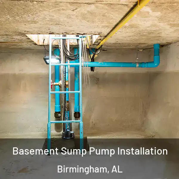  Basement Sump Pump Installation Birmingham, AL