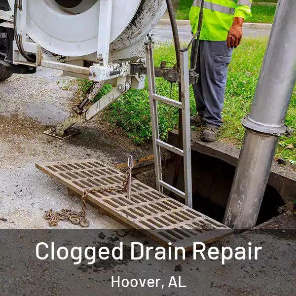  Clogged Drain Repair Hoover, AL