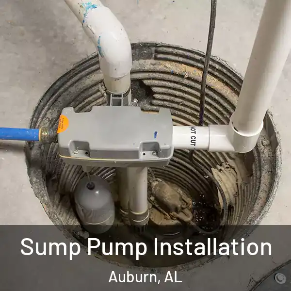 Sump Pump Installation Auburn, AL