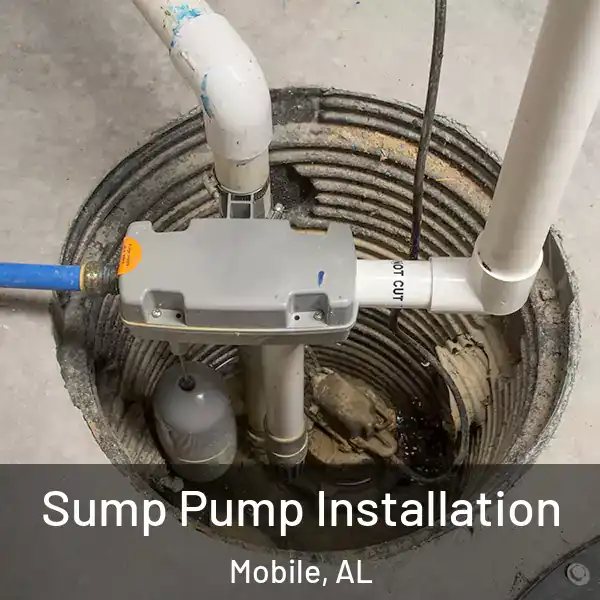  Sump Pump Installation Mobile, AL
