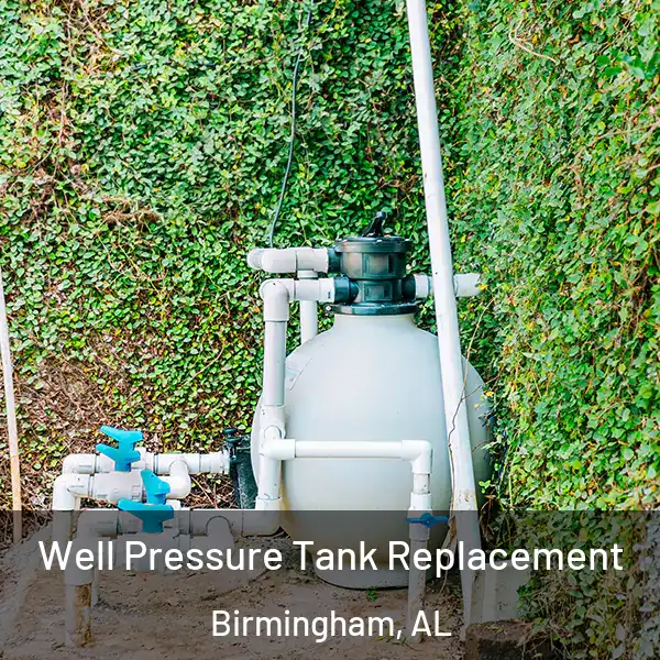  Well Pressure Tank Replacement Birmingham, AL